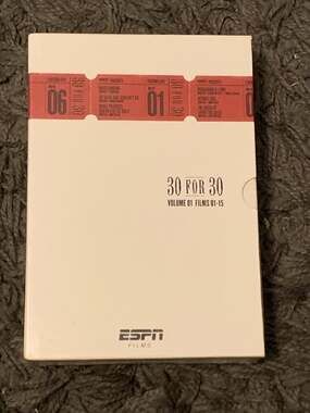 New Sealed ESPN 30 for 30 Volume 01 Films 01-15 DVD Box Set
